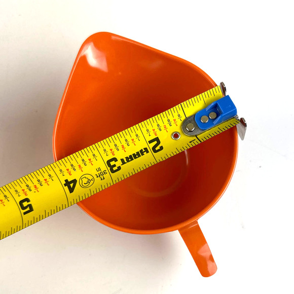 Vintage Mid Century Modern Laguna Orange Melamine Sugar Bowl And Creamer - Picture 9 of 11